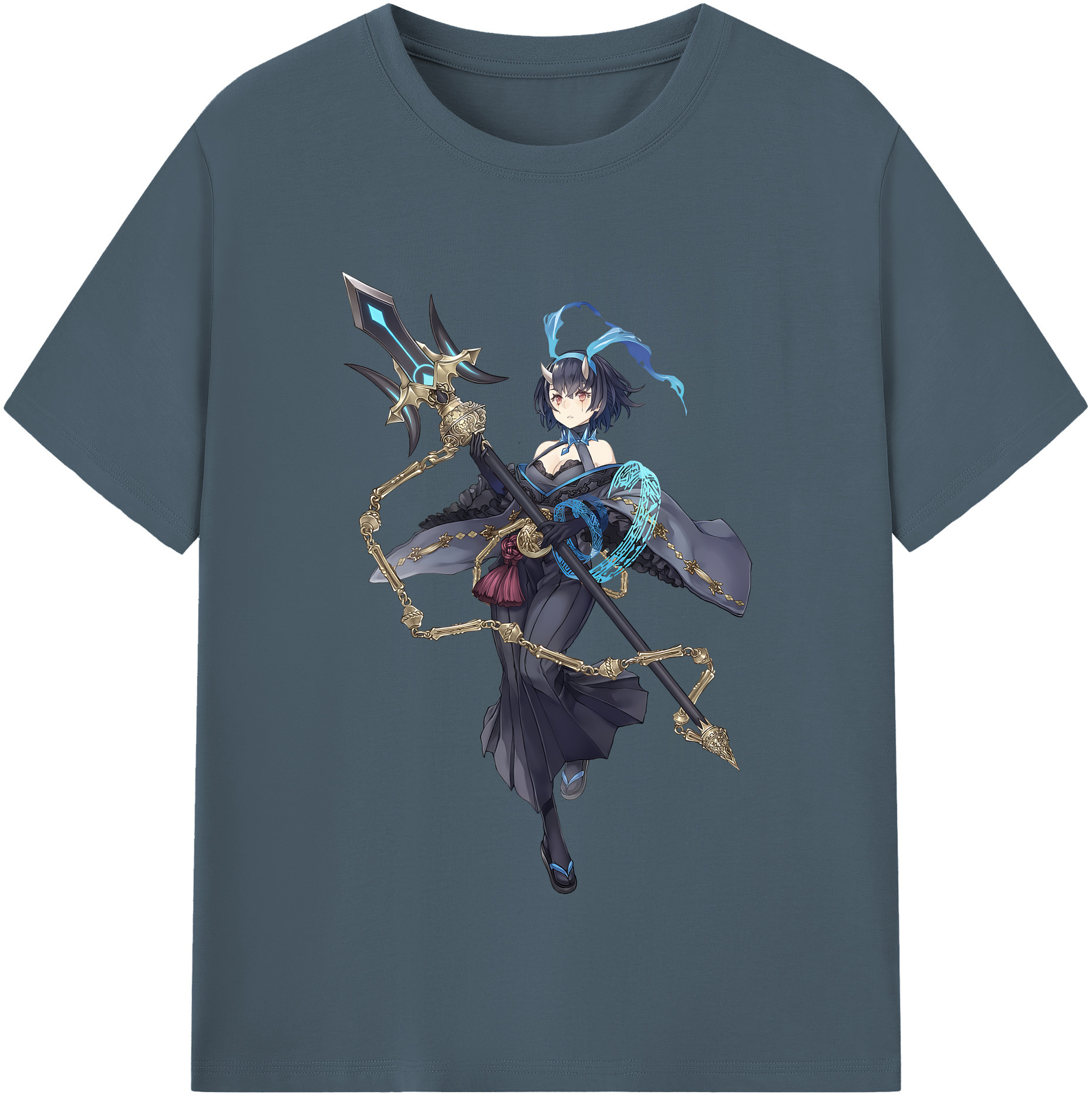 （画像用） 転スラ Regarding Reincarnated to Slime 綿100％半袖Tシャツ（フロントプリント）